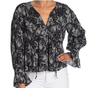 ⭐️HOST PICK⭐️ NWT Cinq a Sept Floral Lyons Women’s Woven Blouse, XS